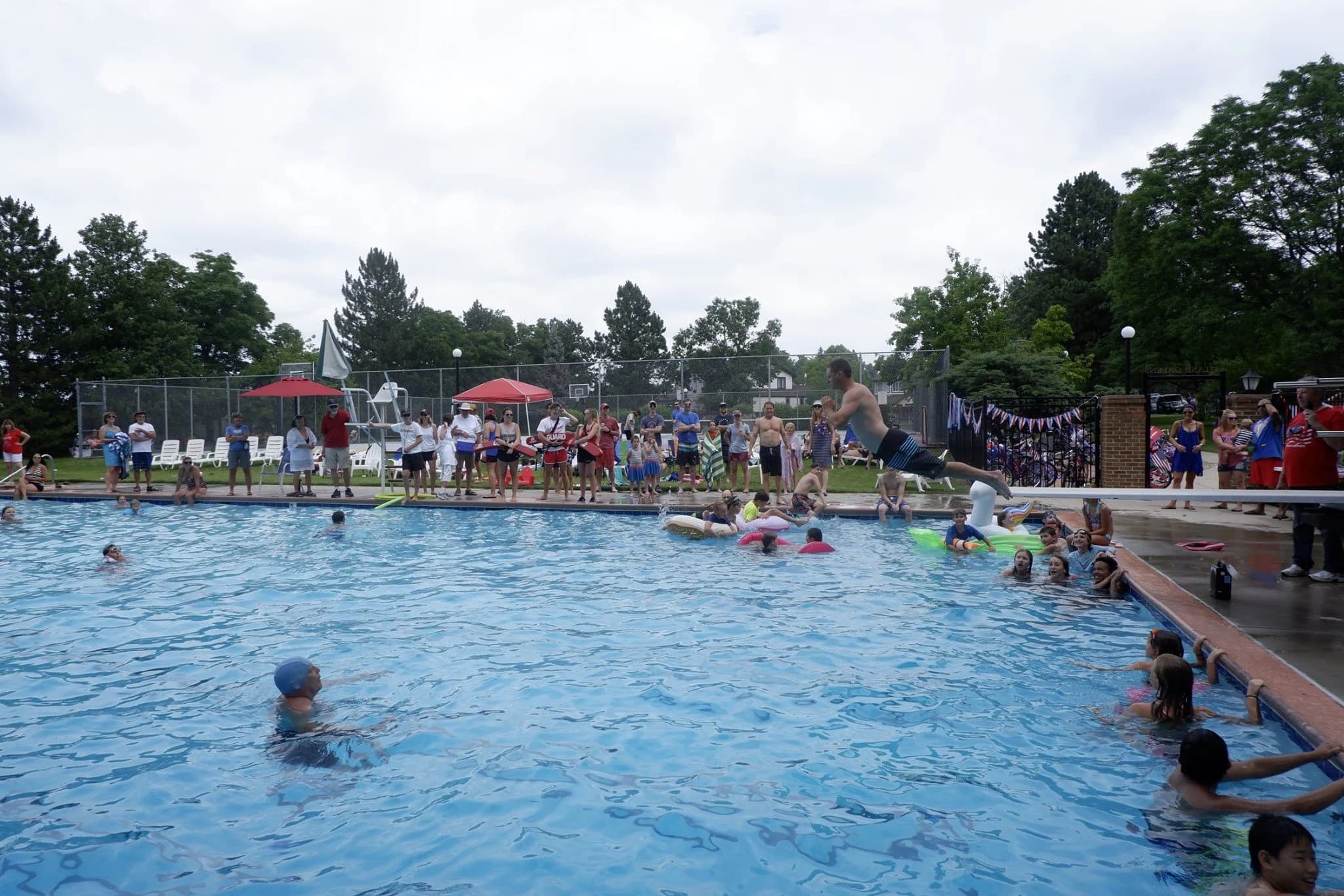 Aerial view of Hyland Greens Golf Course